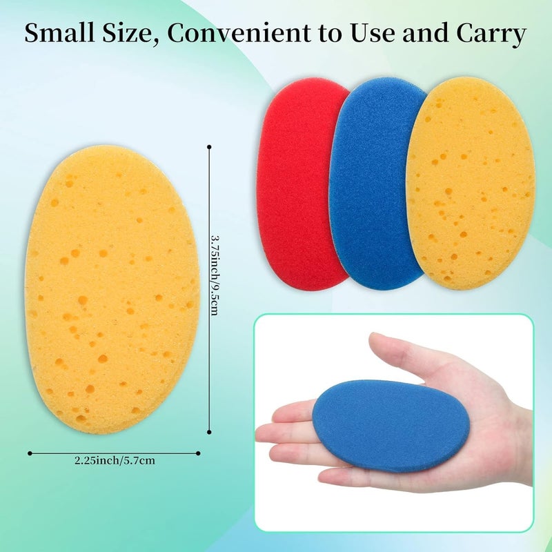 Boyistar Clay Sponges for Clay, Ceramics Pottery Clay Sponge for Shaping and Clean Sponge with 3-Density Clay Sponge Artists Sponge for Pottery Modeling Sculpting with Mesh Bag (18) - Image 2